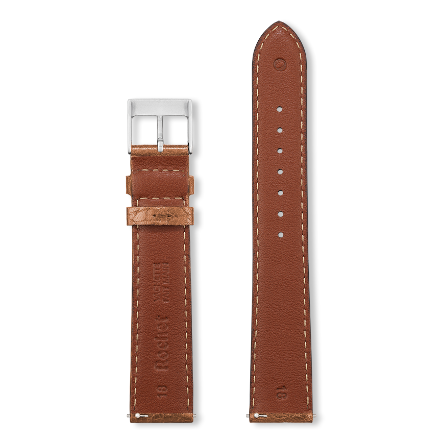Bracelet montre TEXAS (Marron, Cognac, 18/16, 115/80, Homme) - Photo 5