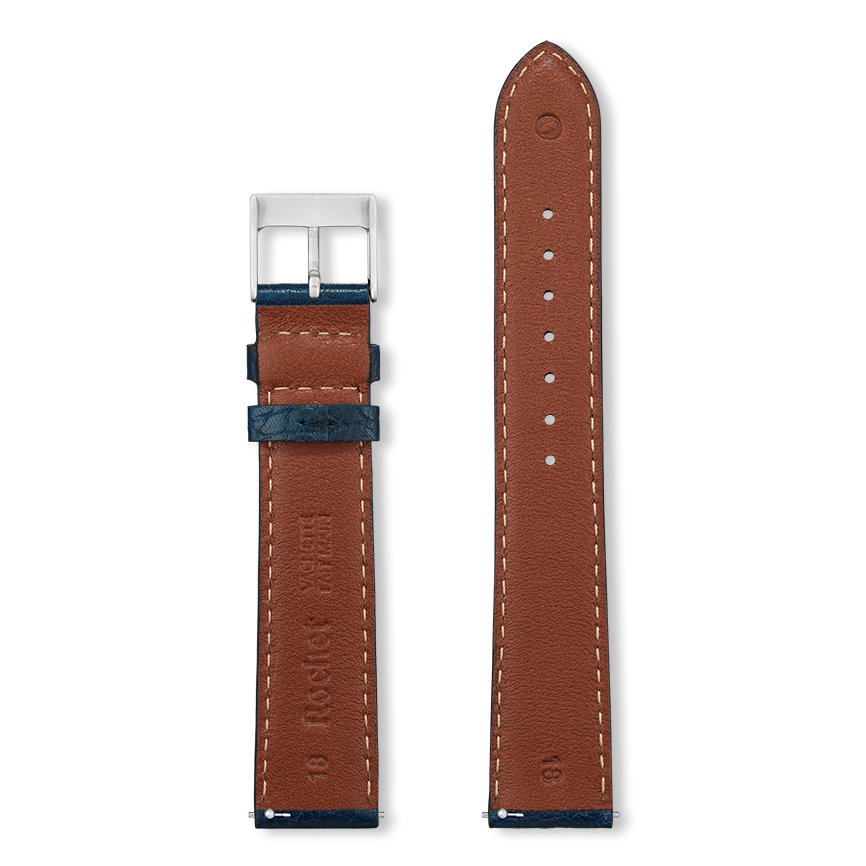 Bracelet montre TEXAS (Bleu, Marine, 18/16, 115/80, Homme) - Photo 5