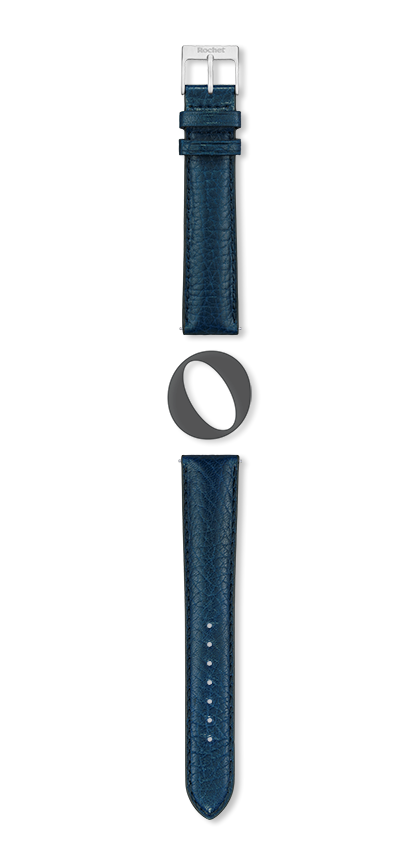 Bracelet montre TEXAS (Bleu, Marine, 18/16, 115/80, Homme) - Photo 2