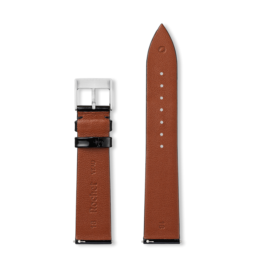 Bracelet montre NAILY (Noir, Noir, 14/12, 110/70, Femme) - Photo 5