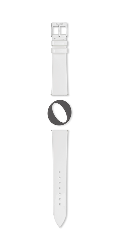 Bracelet montre NAILY (Blanc, Blanc, 14/12, 110/70, Femme) - Photo 2
