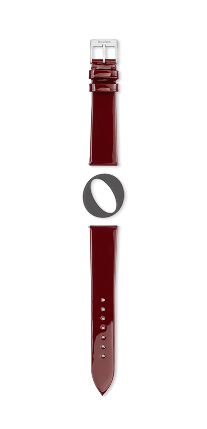 Bracelet montre NAILY (Rouge, Bordeaux, 14/12, 110/70, Femme) - Photo 2