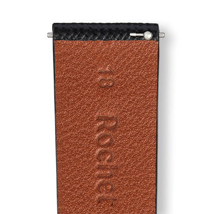 Bracelet montre ROMA (Noir, Noir, 16/14, 110/70, Femme) - Photo 3