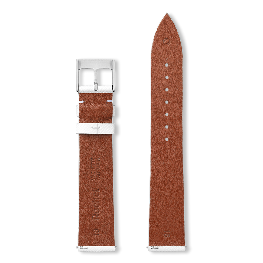 Bracelet montre ROMA (Blanc, Blanc, 16/14, 110/70, Femme) - Photo 5