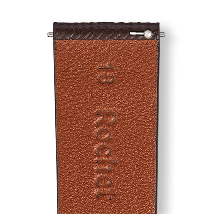 Bracelet montre ROMA (Marron, Vison, 16/14, 110/70, Femme) - Photo 3