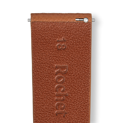 Bracelet montre ROMA (Marron, Cognac, 16/14, 110/70, Femme) - Photo 3