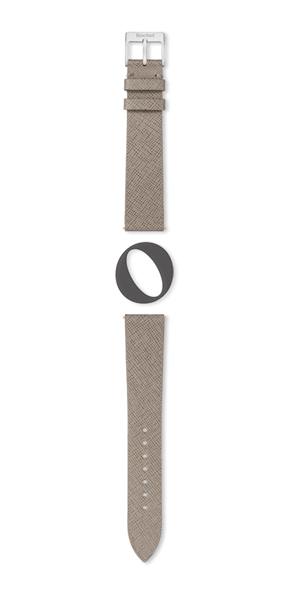 Bracelet montre ROMA (Marron, Taupe, 16/14, 110/70, Femme) - Photo 2