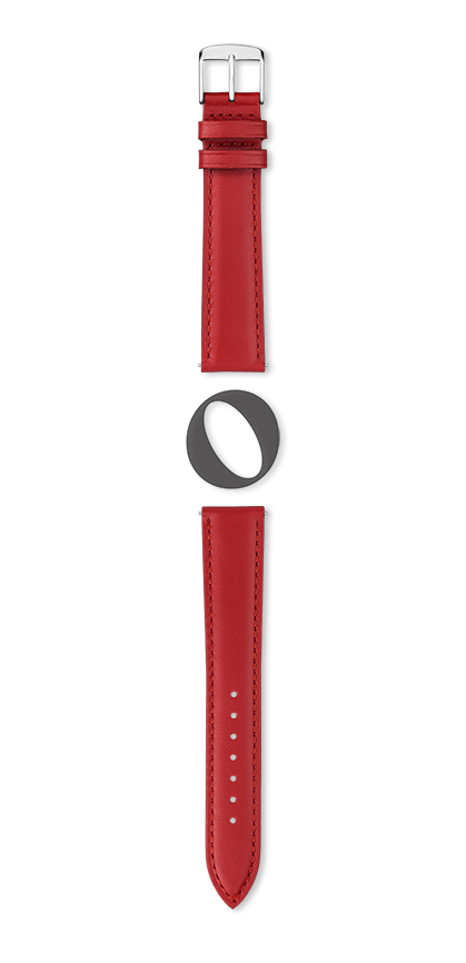 Bracelet montre MIAMI (Rouge, Rouge, 12/10, 110/70, Femme) - Photo 2