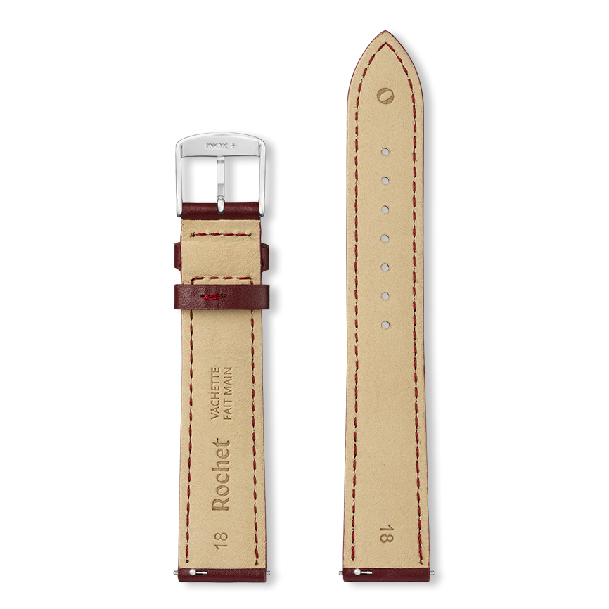 Bracelet montre MIAMI (Rouge, Bordeaux, 12/10, 110/70, Femme) - Photo 5
