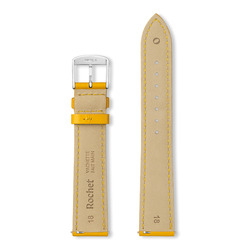 Bracelet montre MIAMI (Jaune, Jaune, 12/10, 110/70, Femme) - Photo 5