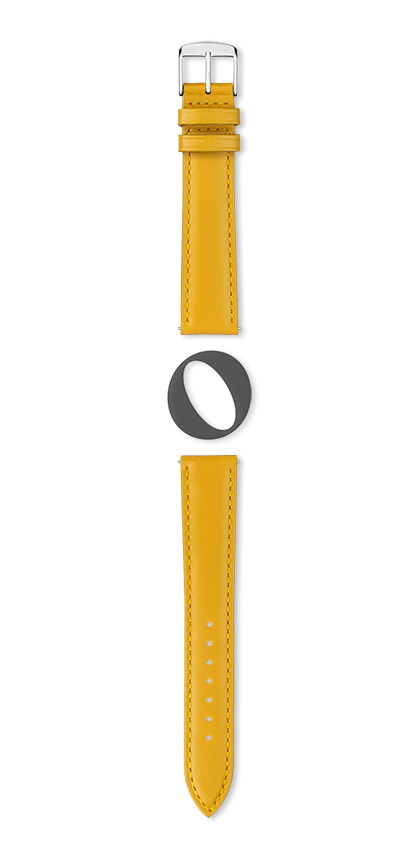 Bracelet montre MIAMI (Jaune, Jaune, 12/10, 110/70, Femme) - Photo 2