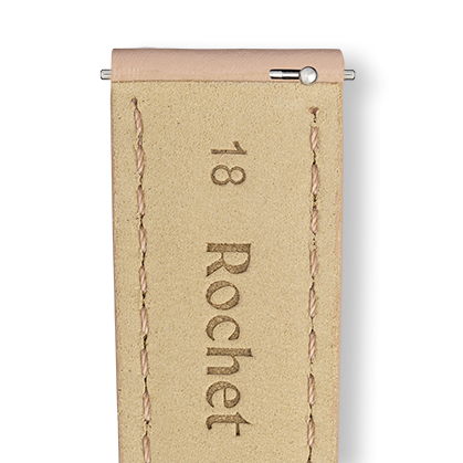 Bracelet montre MIAMI (Beige, Nude, 12/10, 110/70, Femme) - Photo 3