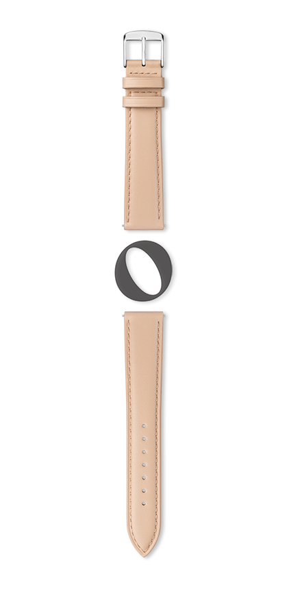 Bracelet montre MIAMI (Beige, Nude, 12/10, 110/70, Femme) - Photo 2