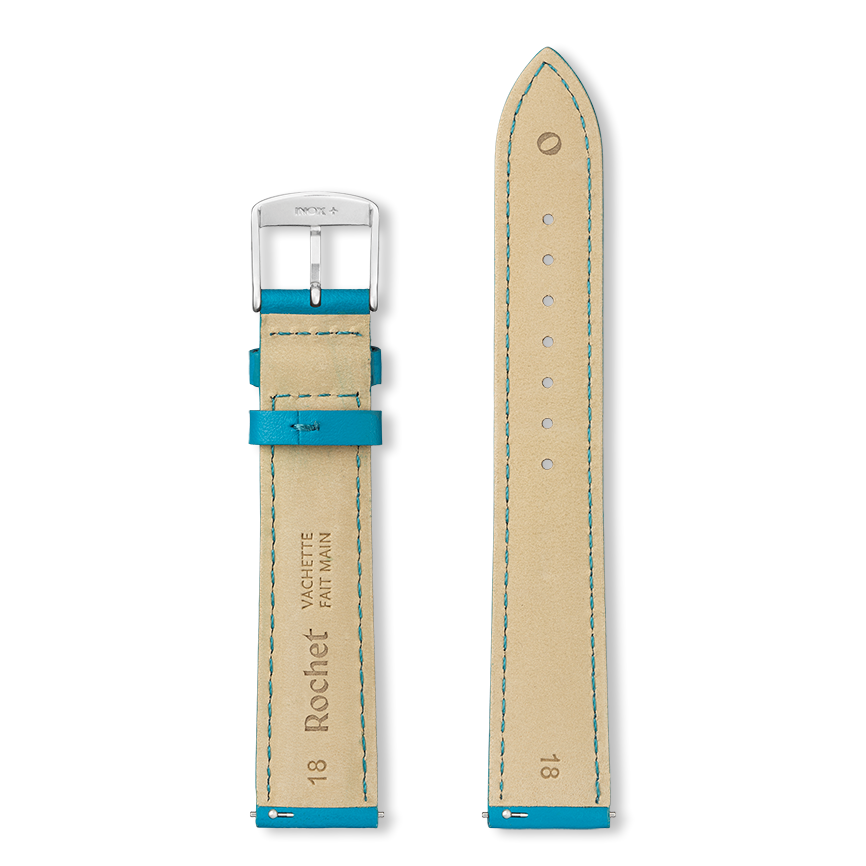 Bracelet montre MIAMI (Bleu, Bleu turquoise, 12/10, 110/70, Femme) - Photo 5