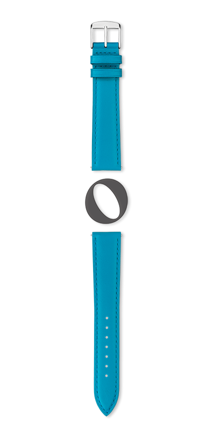 Bracelet montre MIAMI (Bleu, Bleu turquoise, 12/10, 110/70, Femme) - Photo 2