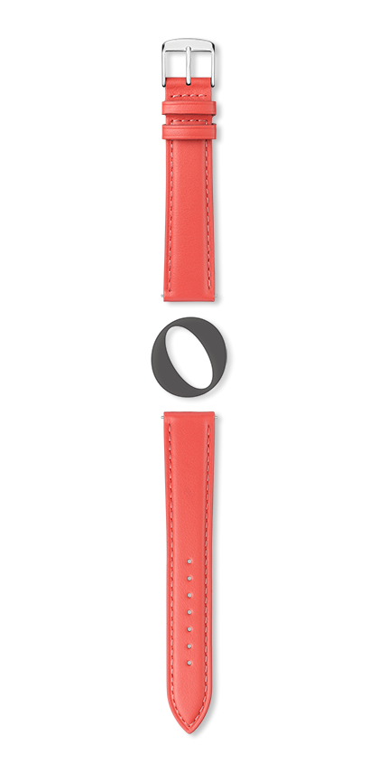 Bracelet montre MIAMI (Orange, Corail, 12/10, 110/70, Femme) - Photo 2