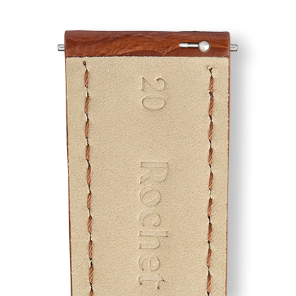 Bracelet montre ORLANDO (Marron, Cognac, 18/16, 115/80) - Photo 3