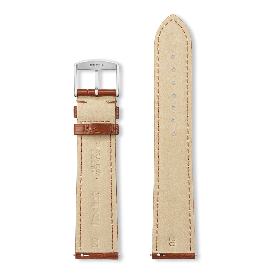 Bracelet montre ORLANDO (Marron, Cognac, 18/16, 115/80) - Photo 5