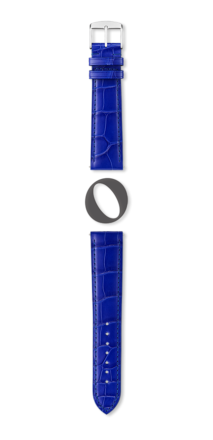 Bracelet montre ORLANDO (Bleu, Bleu saphir, 18/16, 115/80) - Photo 2