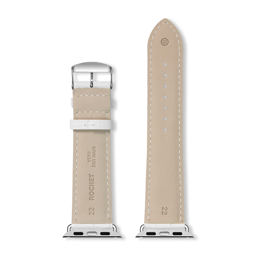 Bracelet montre CHARLESTON A (Blanc, Blanc, 38/40, 115/80) - Photo 5