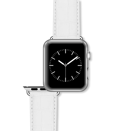 Bracelet montre CHARLESTON A (Blanc, Blanc, 38/40, 115/80) - Photo 4