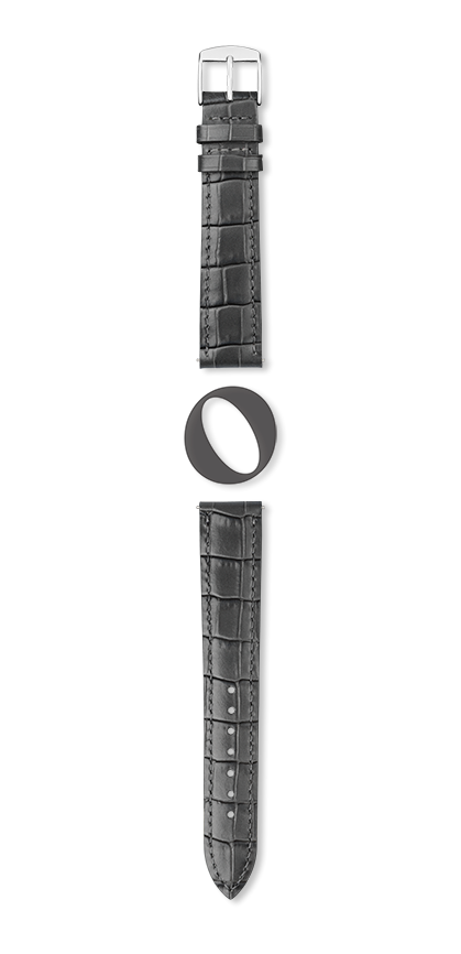 Bracelet montre CHARLESTON (Gris, Gris moyen, 12/10, 110/70, Femme) - Photo 2