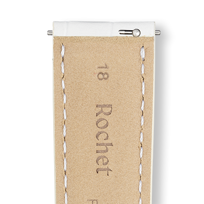 Bracelet montre CHARLESTON (Blanc, Blanc, 12/10, 110/70, Femme) - Photo 3