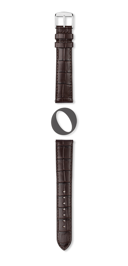 Bracelet montre CHARLESTON (Marron, Vison, 12/10, 110/70, Femme) - Photo 2