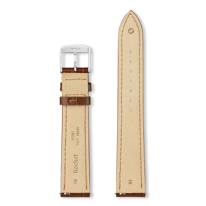 Bracelet montre CHARLESTON XL (Marron, Cognac, 18/16, 125/90) - Photo 5