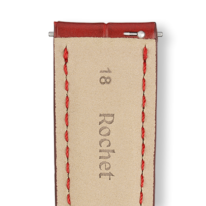 Bracelet montre CHARLESTON (Rouge, Rouge, 12/10, 110/70, Femme) - Photo 3