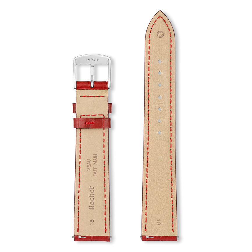Bracelet montre CHARLESTON (Rouge, Rouge, 12/10, 110/70, Femme) - Photo 5