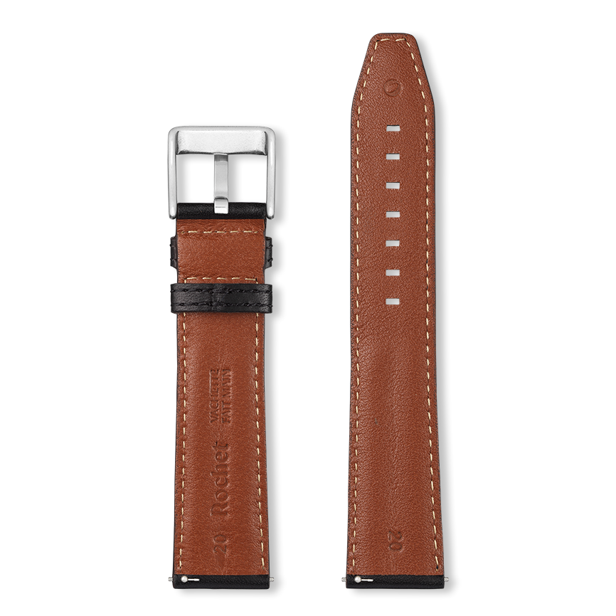 Bracelet montre RIALTO (Noir, Noir, 18/16, 115/80, Homme) - Photo 5