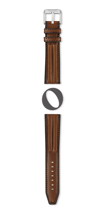 Bracelet montre RIALTO (Marron, Vison, 18/16, 115/80, Homme) - Photo 2