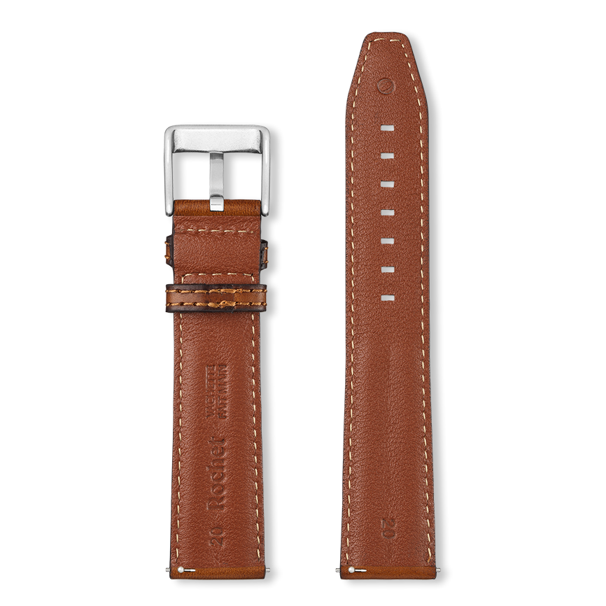 Bracelet montre RIALTO (Marron, Cognac, 18/16, 115/80, Homme) - Photo 5