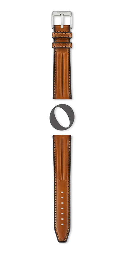 Bracelet montre RIALTO (Marron, Cognac, 18/16, 115/80, Homme) - Photo 2