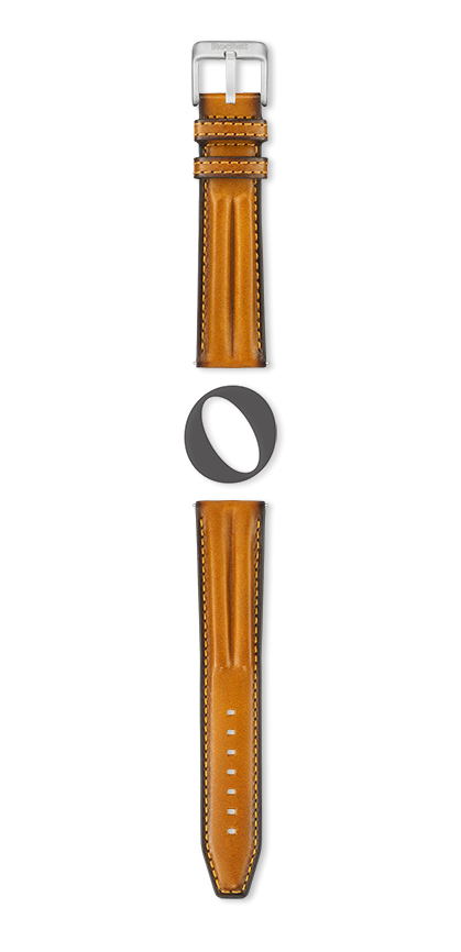 Bracelet montre RIALTO (Marron, Miel, 18/16, 115/80, Homme) - Photo 2