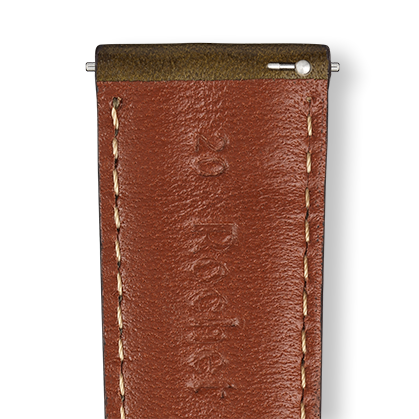 Bracelet montre RIALTO (Vert, Kaki, 18/16, 115/80, Homme) - Photo 3