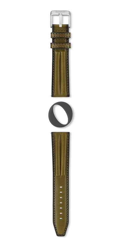 Bracelet montre RIALTO (Vert, Kaki, 18/16, 115/80, Homme) - Photo 2