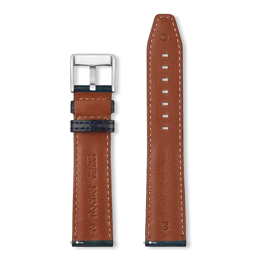 Bracelet montre RIALTO (Bleu, Canard, 18/16, 115/80, Homme) - Photo 5
