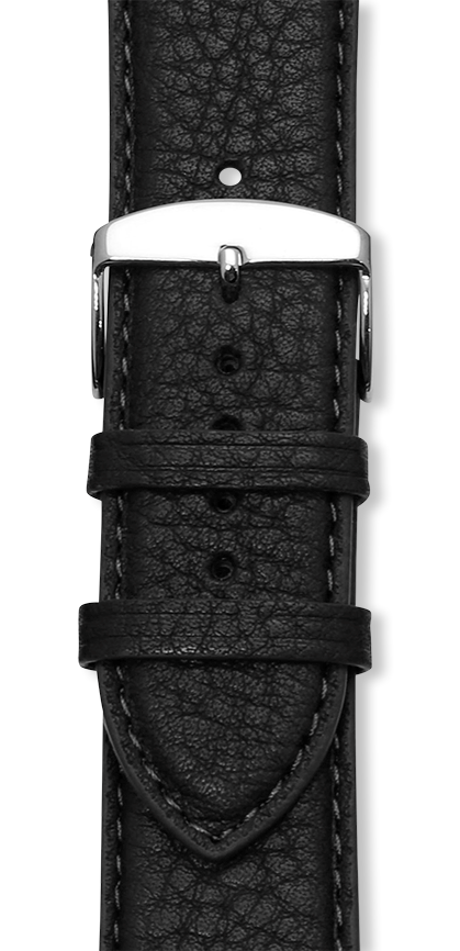 Bracelet montre AVIATOR A (Noir, Noir, 22/20, 115/80) - Photo 2