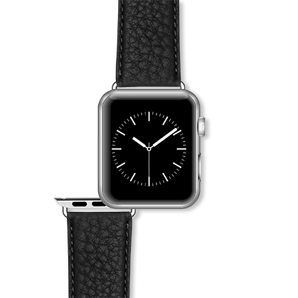 Bracelet montre AVIATOR A (Noir, Noir, 22/20, 115/80) - Photo 4