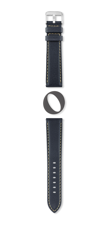 Bracelet montre AVIATOR XL (Bleu, Marine, 20/18, 125/90, Homme) - Photo 2