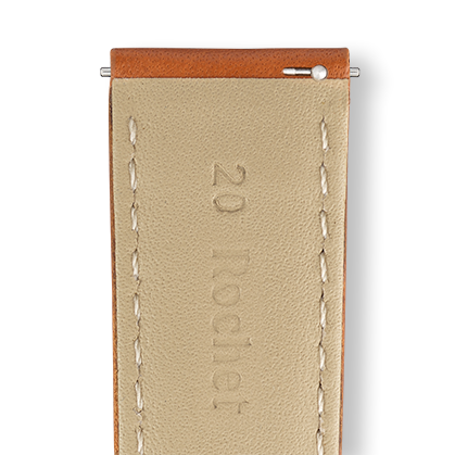 Bracelet montre AVIATOR (Marron, Miel, 18/16, 115/80, Homme) - Photo 3