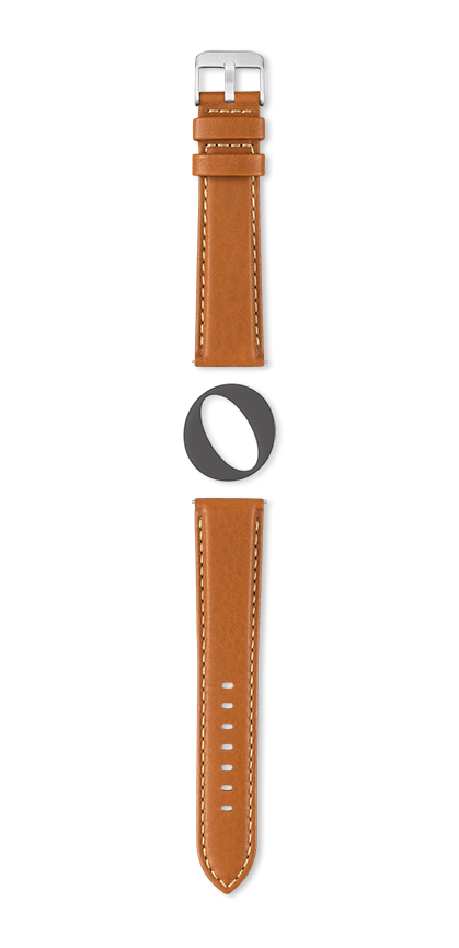 Bracelet montre AVIATOR (Marron, Miel, 18/16, 115/80, Homme) - Photo 2
