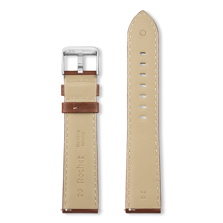 Bracelet montre AVIATOR (Marron, Chocolat, 18/16, 115/80, Homme) - Photo 5