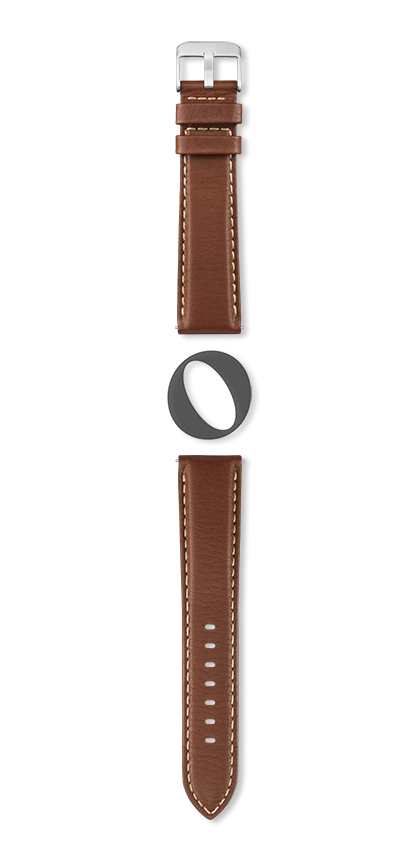 Bracelet montre AVIATOR (Marron, Chocolat, 18/16, 115/80, Homme) - Photo 2