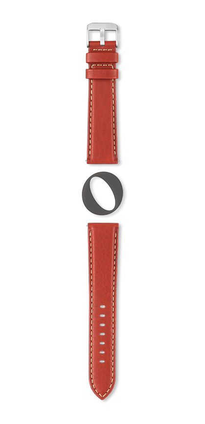 Bracelet montre AVIATOR (Orange, Terracotta, 18/16, 115/80, Homme) - Photo 2