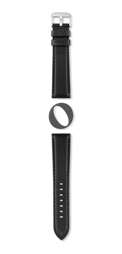 Bracelet montre AVIATOR (Noir, Noir, 18/16, 115/80, Homme) - Photo 2