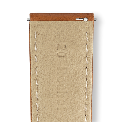 Bracelet montre AVIATOR (Marron, Miel, 18/16, 115/80, Homme) - Photo 3