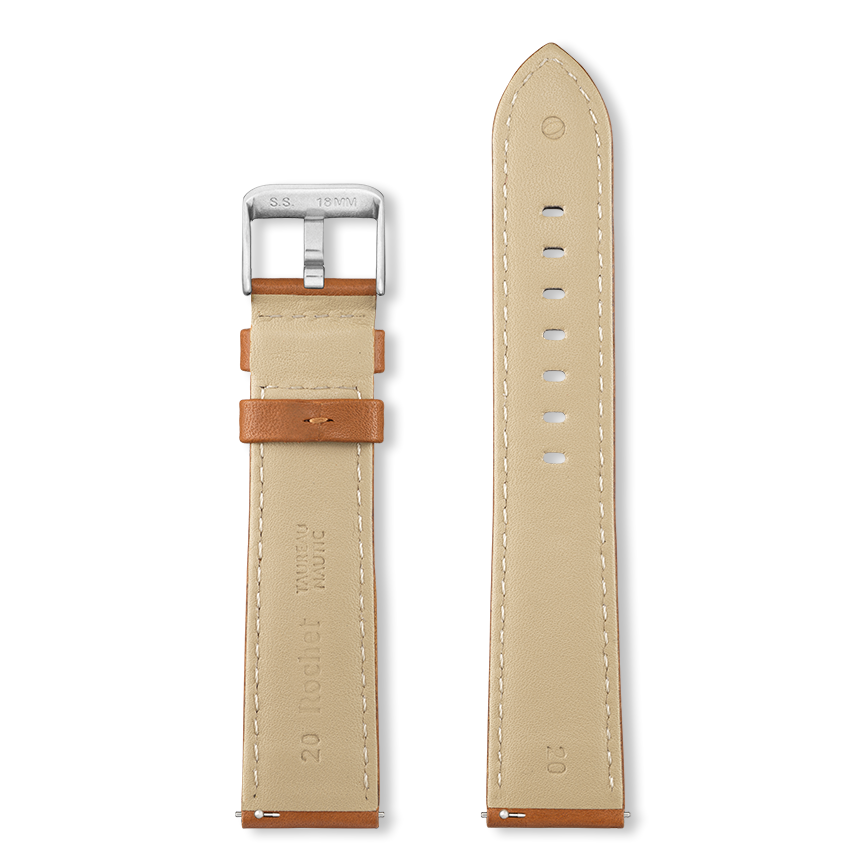 Bracelet montre AVIATOR (Marron, Miel, 18/16, 115/80, Homme) - Photo 5